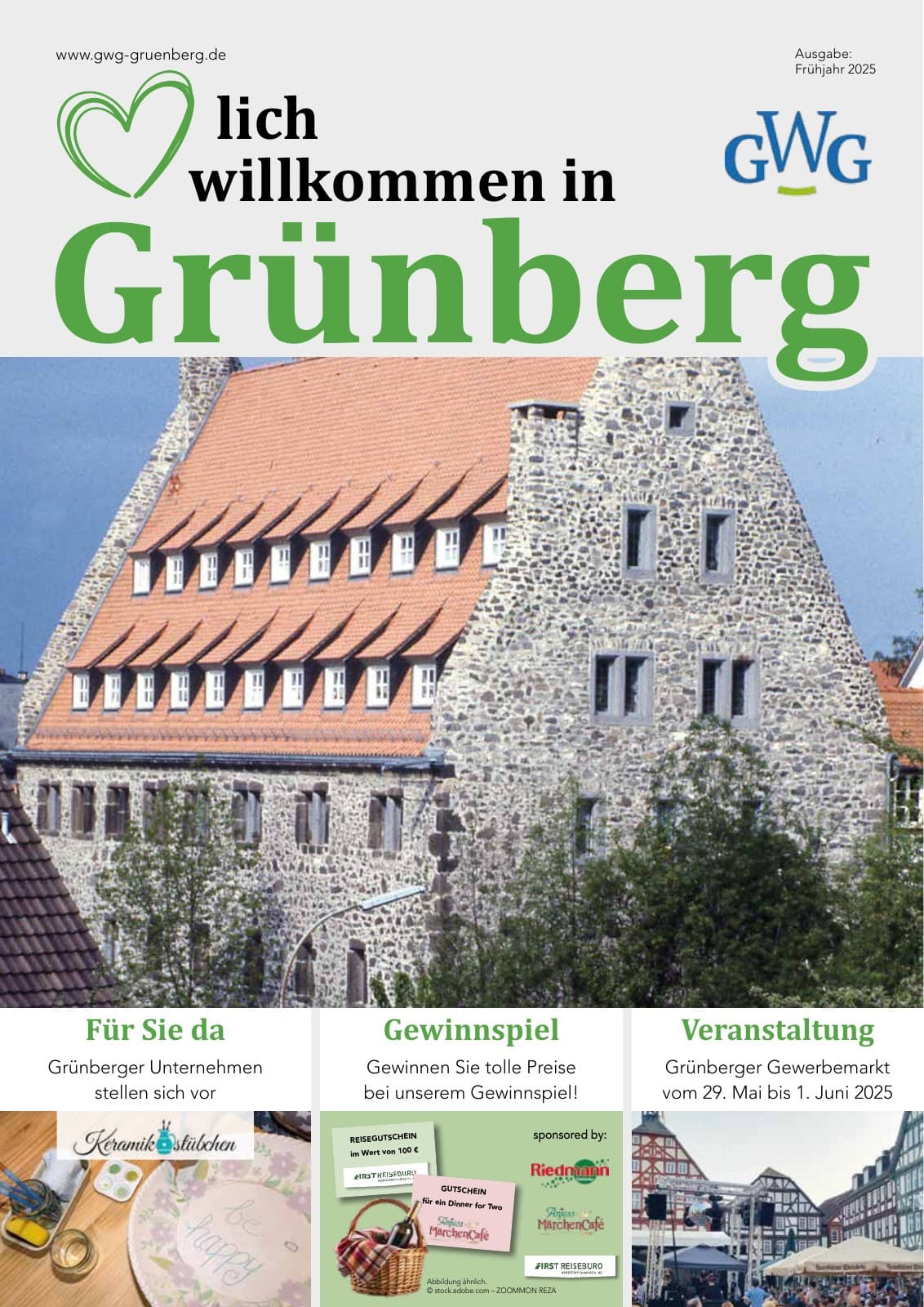 Titelseite Frühjahr/Sommer 2025